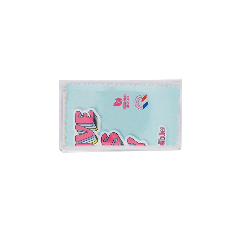 Les essuies-verres microfibre recyclée (100 pièces)